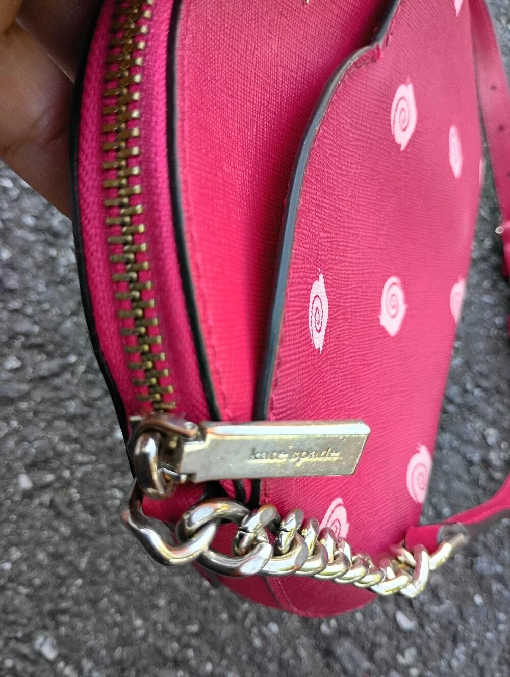 Kate Spade Leather Snail